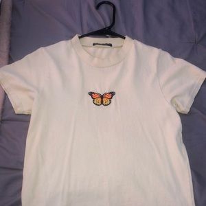 brandy butterfly top